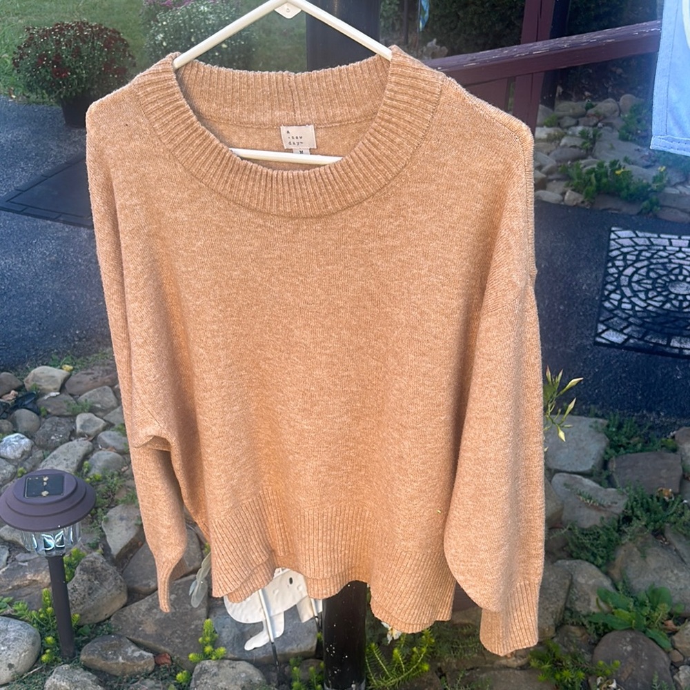 Cozy Tan Sweater